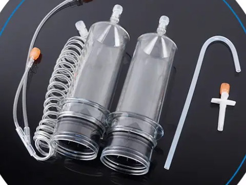 造影劑針筒是結構如何？