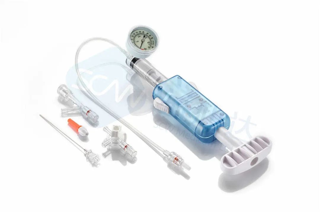 介入“通路之王” | 球囊擴張導(dǎo)管+壓力泵